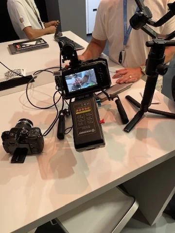 Kameraudstyr under produktion